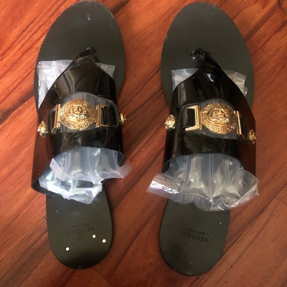 Versace flat sandal